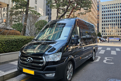 Privé transfer van hotel Seoul naar station Seoul enzovoort