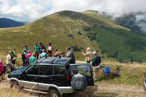 Jeep Safari Pelister, from Ohrid &amp; Bitola.Jeep Safary Pelister, from Ohrid.