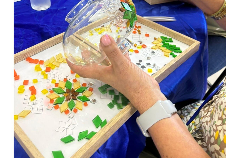 San José: Turkish Mosaic Lamp Workshop, Desserts, Tea, and Certificate