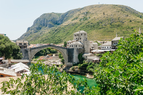 Ab Dubrovnik: Mostar & Kravica-Wasserfälle Gruppen-Tagestour