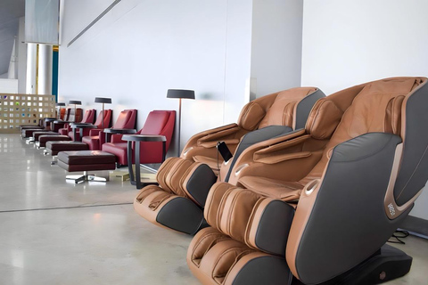 DXB Terminal 3 Dubai International Airport: Ahlan Lounge T3 International Departure: Ahlan Lounge Executive Floor