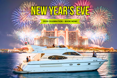 Dubai: New Year’s Eve Private 50Ft Yacht Fireworks Cruise