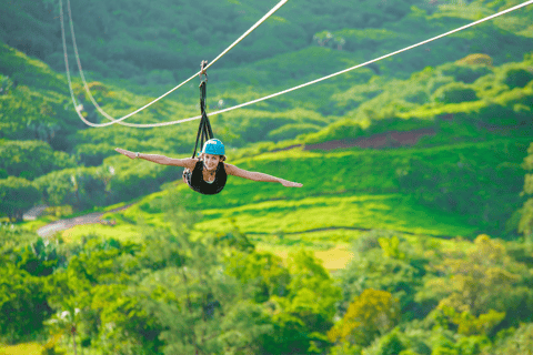 Maurice:La Vallée des Couleurs, La Vallée Extreme Tour Zip