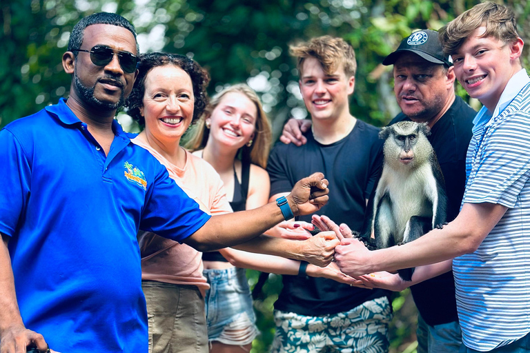 Grenada: Rivier Tubing en Grand Etang Meer Tour