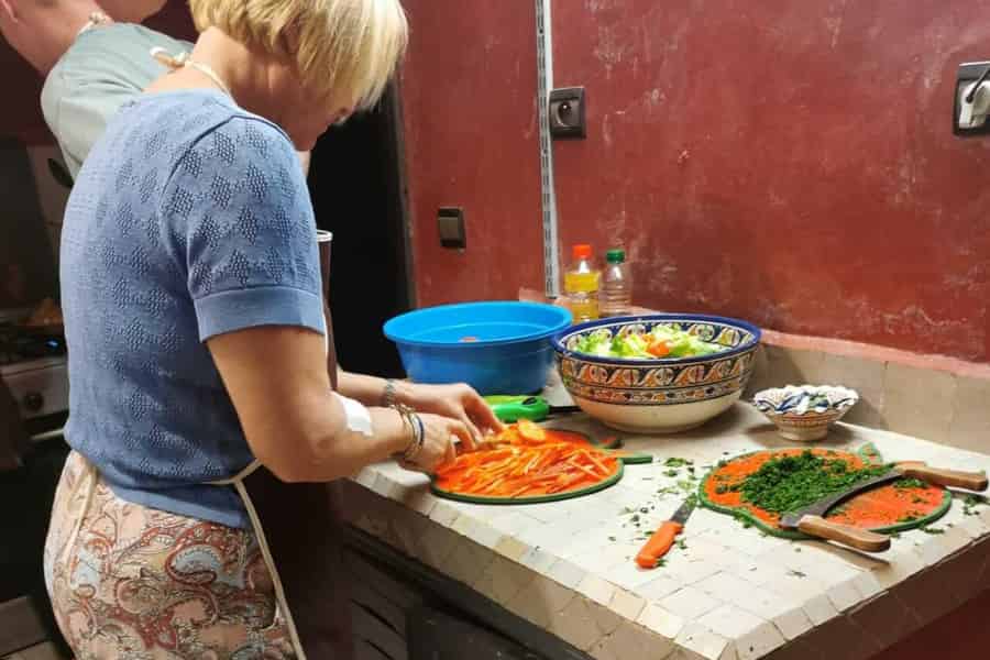 Marrakech: Kochkurs der marokkanischen Küche in einem lokalen Haus. Foto: GetYourGuide