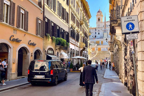 Rome from Civitavecchia: Colosseum, Vatican, and Historic Old Town by Minivan Shared tour in a small group of 8 people