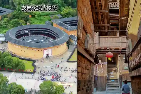 Xiamen : excursion d'une journée avec déjeuner dans le village de maisons en terre de Gaobei