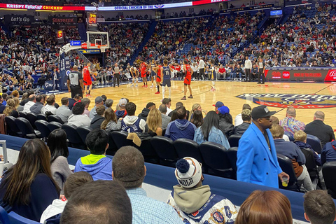 New Orleans: New Orleans Pelicans Basketball Game Ticket Upper Baseline