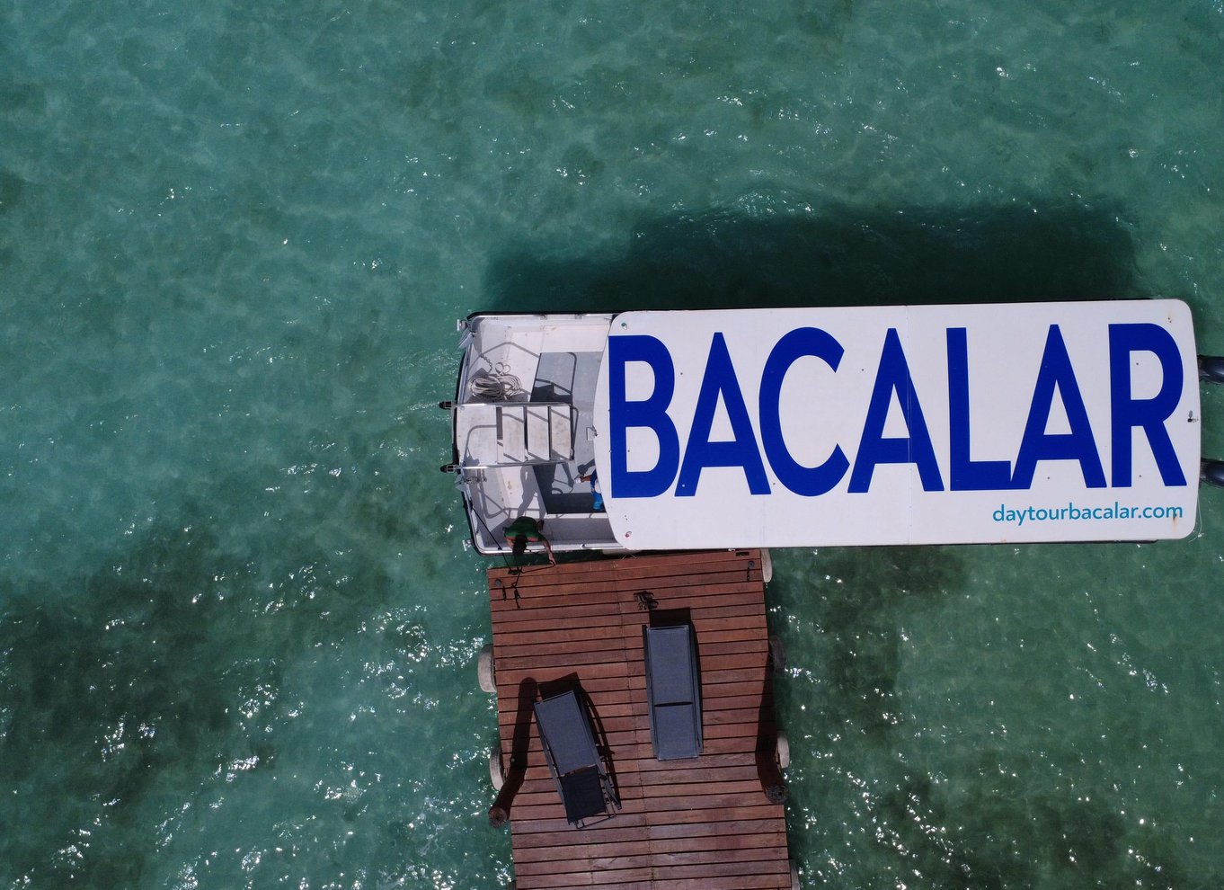 Bacalar: 3-timers bådtur med badning og drikkevarer