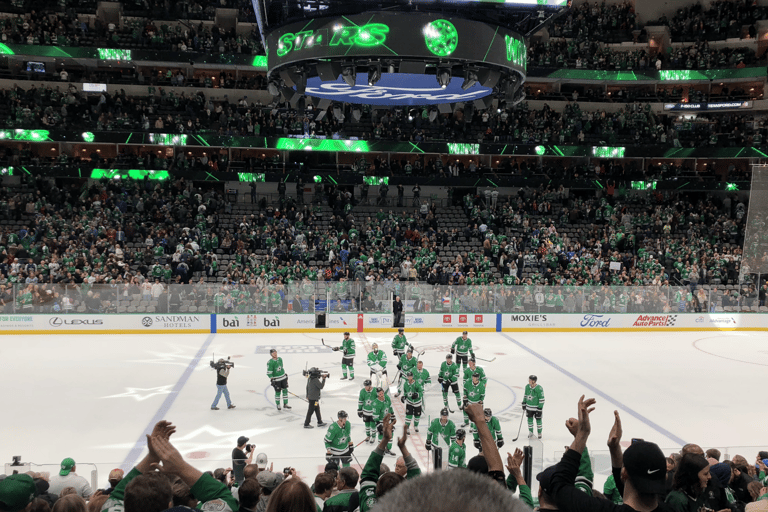 Dallas: Dallas Stars NHL Ice Hockey Game Ticket Lower Goal