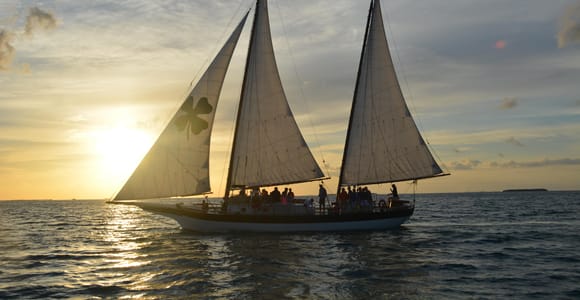 Key West&#39;s Schooner Appledore Star Champagne Sunset Sail