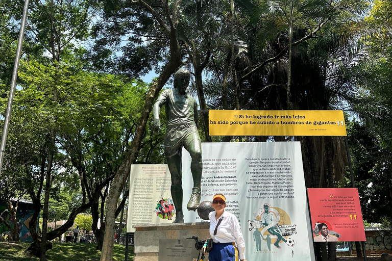 Medellín City Tour mit dem E-Bike: Das Beste in 4 Stunden, inklusive Mittagessen