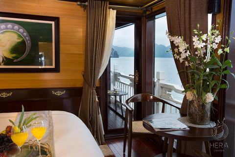 Hanoi: 3D2N Ha Long, Lan Ha Bay przez Hera Grand Luxury CruiseStart z Hanoi o 8:00 rano