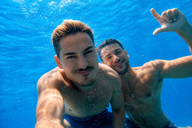 Ibiza: Formentera Boat with Open Bar, 3 meals & Sunset Party ADVANCE: Standard selection of food & open bar option