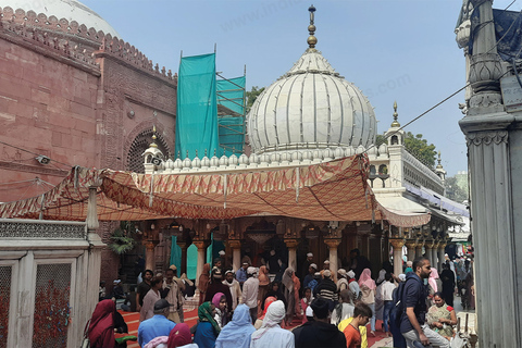 Tombe d'Humayun et promenade à Nizamuddin Basti