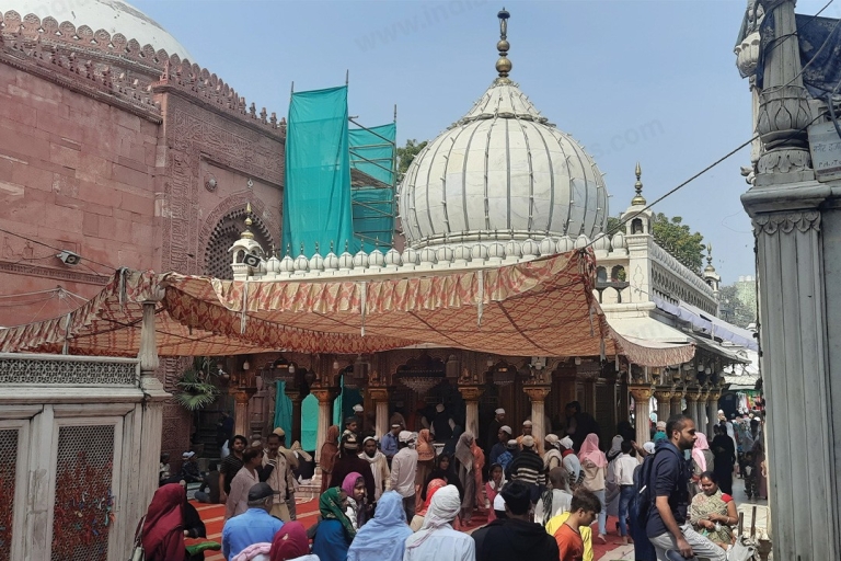 Tombe d'Humayun et promenade à Nizamuddin Basti