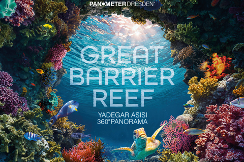 Dresden: Entry fee - 360° panorama "Great Barrier Reef" at Panometer Dresden Dresden: Entrance fee - 360° panorama "Great Barrier Reef" in the Panometer Dresden