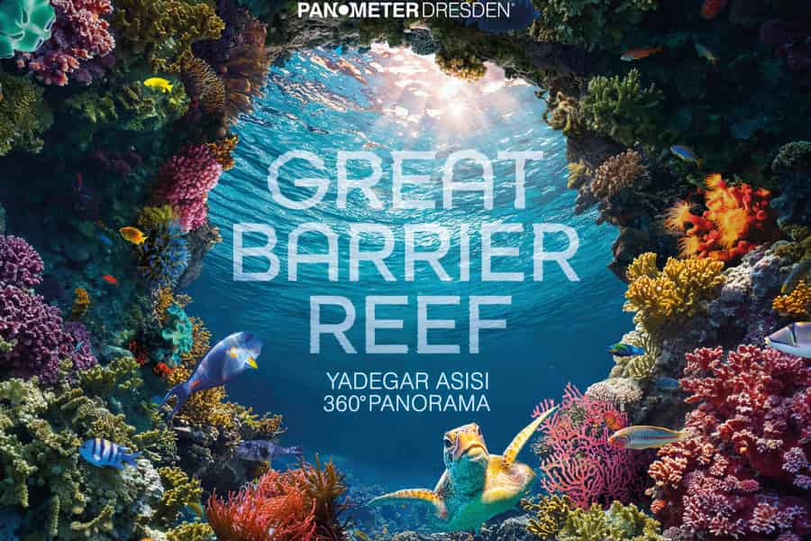 Dresden: Eintritt - 360° Panorama "Great Barrier Reef" im Panometer Dresden. Foto: GetYourGuide Dresden: Eintritt - 360° Panorama "Great Barrier Reef" im Panometer Dresden. Foto: GetYourGuide