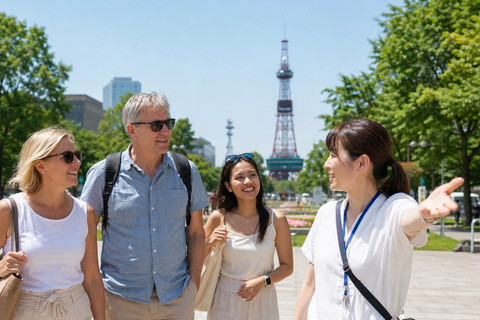 Sapporo: Guided Photo and Food Walking Tour
