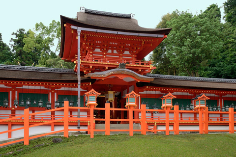 Vanuit Nara: Halve dag bustour naar UNESCO erfgoed&amp;Mt. Wakakusa12:35 Kintetsu Nara Station