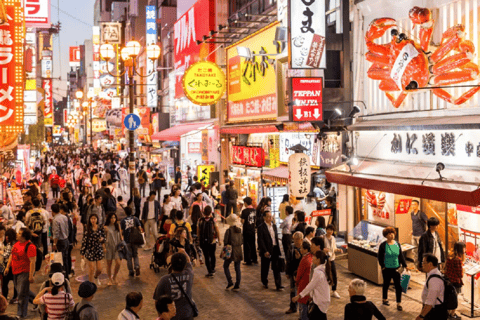 Osaka Private Highlights: Castle, Shinsekai & Dotonbori
