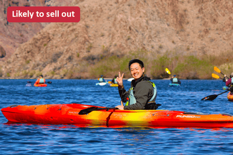 From Las Vegas: Kayak Rental to Emerald Cave Colorado River 8:00am/9am/10am/11am - 4 Hour Kayak Rental