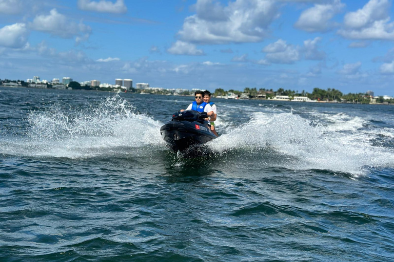 Miami Beach Jetskis + Free Boat Ride 1 Jetski 2 People 1 Hour + Free Boat Ride $60 Due @ Check-In