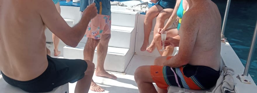 Syracuse : excursion en bateau privé avec Prosecco/fruits frais