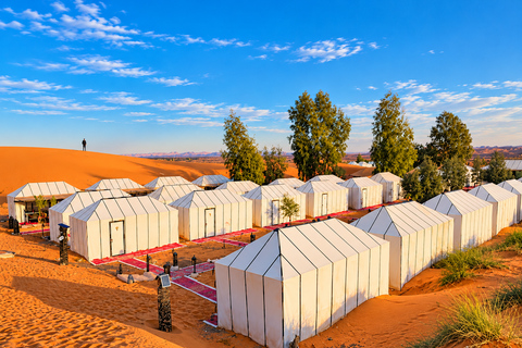 Fes to Marrakech: 3-Day Sahara Desert Tour With Luxury Camp Luxury Sahara Camp with a Quad (Adventure Lovers)