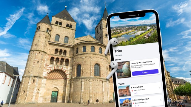 Visit Trier Complete English Self-guided Audio Tour on your Phone in Wormeldange, Luxembourg