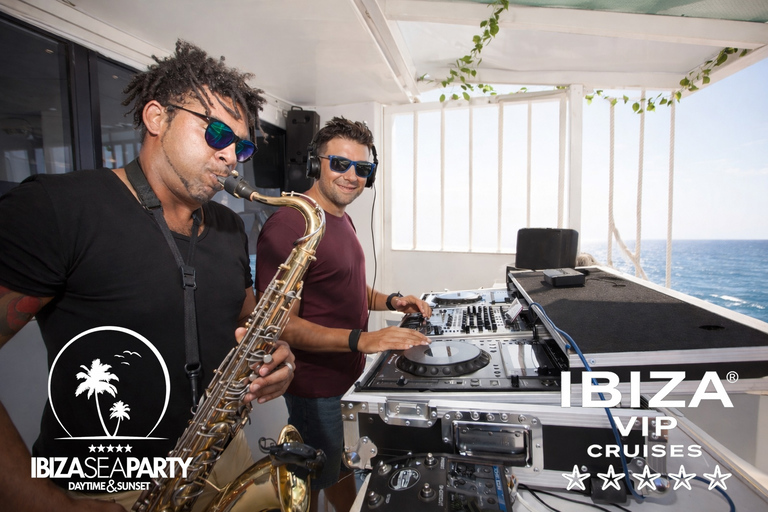Ibiza: VIP Catamaran Party with DJ, Open Bar, Paella, and Nightclubs STANDARD TICKET