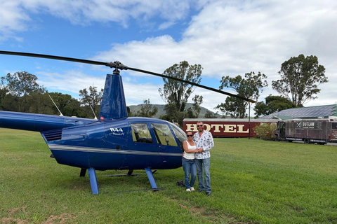 Helicopter Pub Crawl Along the Gold Coast Hinterland