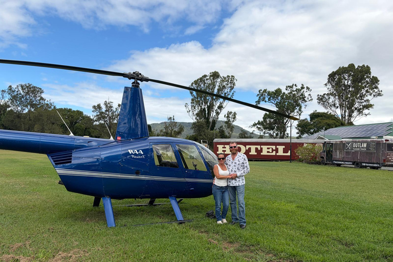 Helicopter Pub Crawl Along the Gold Coast Hinterland