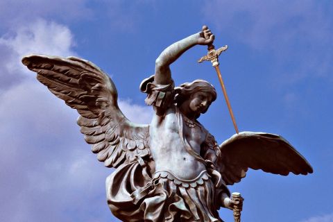 Rome : Visite semi-privée d'une demi-journée sur le thème des anges et des démons