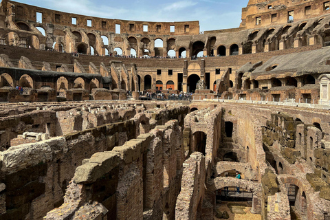 Rome: Colosseum Arena Entry with Audioguide App