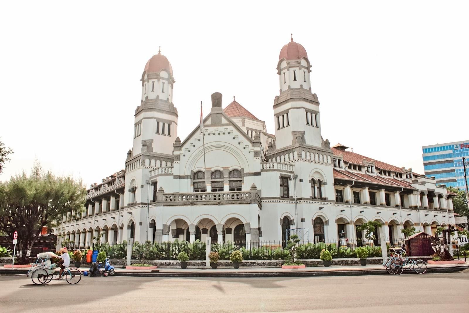 SEMARANG : LAWANGSEWU/SAMPOOKONG/ALTSTADT BESICHTIGEN