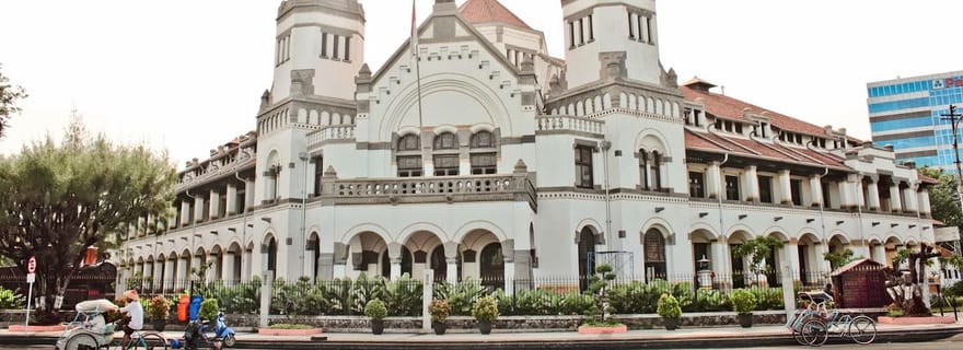 SEMARANG : LAWANGSEWU/SAMPOOKONG/VISITE DE LA VIEILLE VILLE