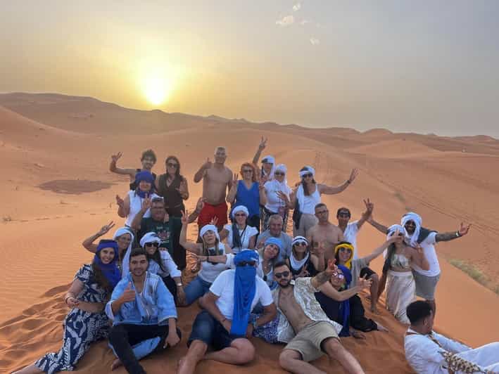 Excursion privée de 3 jours dans le désert du Sahara : de Marrakech aux dunes - bivouac