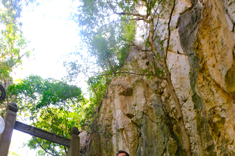 Marble mountain and Lady Buddha with lunch