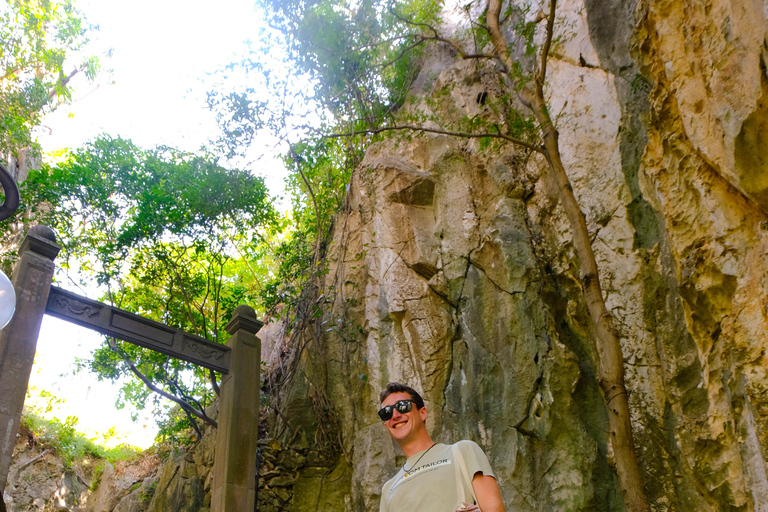 Marble mountain and Lady Buddha with lunch