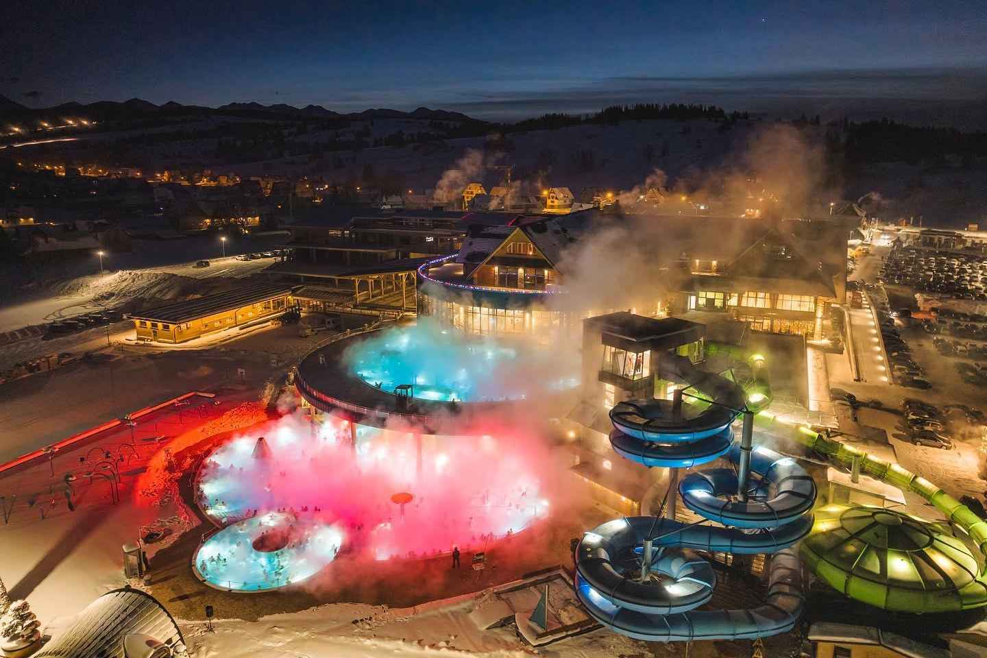 Kraków: Dagsferð til Zakopane með heitum laugum og hótelsækningu