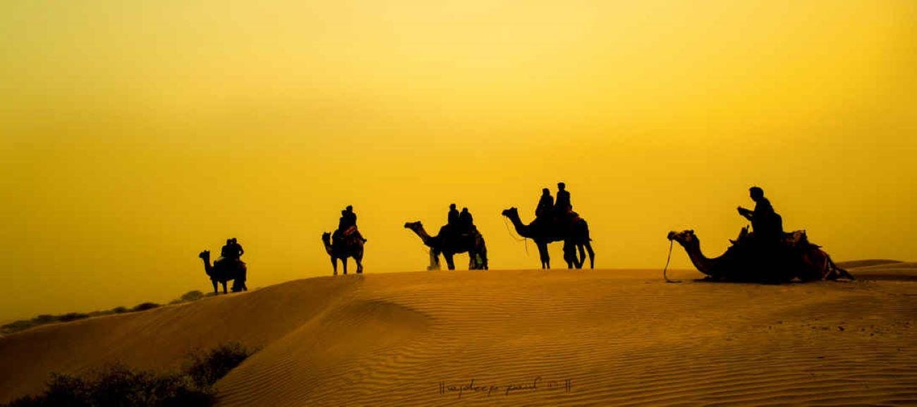 02- Tage Goldene Stadt von Rajasthan, Jaisalmer Wüstentour