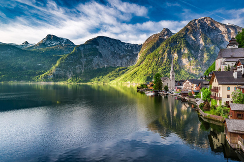 Au départ de Vienne : Excursion privée à Hallstatt et Salzbourg