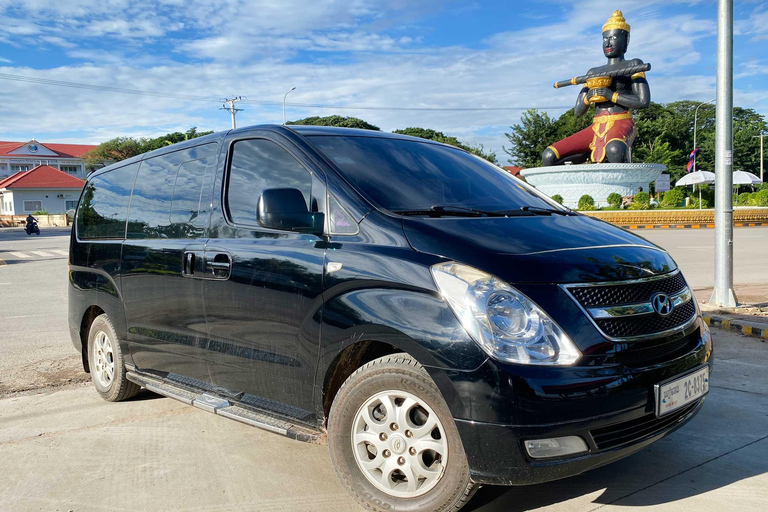 Privat taxitransfer mellan Battambang och Koh Kong