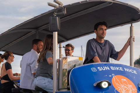 Nice: Private Beer Bike Tour with Drinks and Local Snacks Private Group Tour