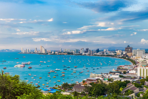 De Bangkok: visite en petit groupe de la plage de Pattaya et de l'île de corailVisite en petit groupe avec prise en charge à l'hôtel