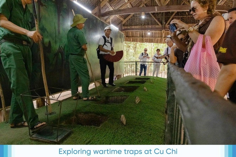 No Traffic Jam - Cu Chi Tunnels by Speedboat - Half Day