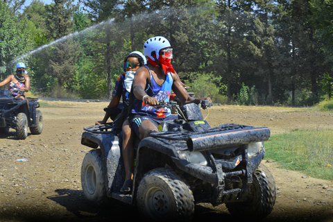 Side: Professional Quad & Buggy Safari with Family Options Solo Driver Quad Safari