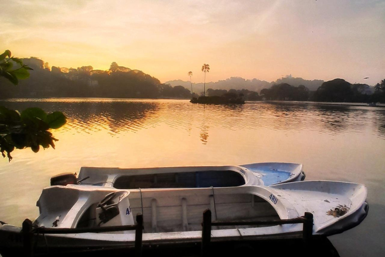 Kandy: Night Tour with Boat Safari, Cultural Show & Temples