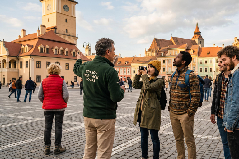 Bucharest-Dracula Castles, Peles-Cantacuzino-Brasov Day Tour COACH TOUR Audio guide in 24 languages